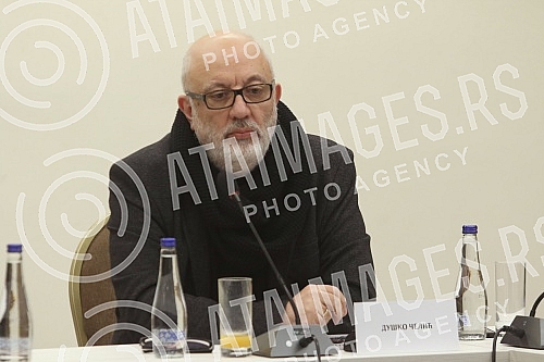 Press conference after the round table 