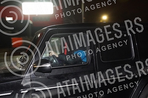 Bogdan Ilic, better known as Baka Prase, after a hearing in the premises of the Department for High-Tech Crime of the RS Ministry of the Interior, to give a statement on all known circumstances related to the death of YouTuber Kristina Djukic (21), b