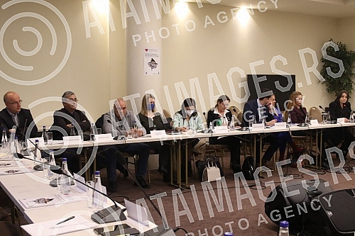 Press conference after the round table 