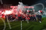 Delije, Red Star FC fans, organized a reception for the football players who achieved a historic success with a draw against Braga (1: 1) on Thursday night - a direct placement in the eighth finals of the Europa League, which is the biggest result of