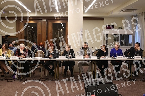 Press conference after the round table 