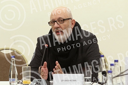 Press conference after the round table 