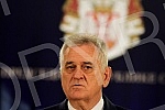 Turning Media Tomislav Nikolic - the President of the Republic of Serbia after talks with representatives of the parties who will have deputies in the new mandate. Obracanje medijima Tomislava Nikolica - predsednika Republike Srbije posle razgovora