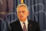 Turning Media Tomislav Nikolic - the President of the Republic of Serbia after talks with representatives of the parties who will have deputies in the new mandate. Obracanje medijima Tomislava Nikolica - predsednika Republike Srbije posle razgovora