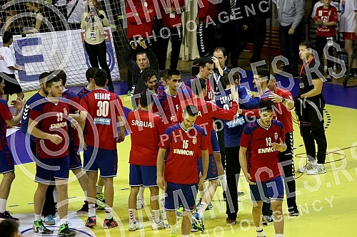 The second leg of senior national team of Serbia and Romania for the World Championship in Croatia 2018.Revans utakmica seniorskih reprezentacija Srbije i Rumunije za Svetsko prvenstvo u Hrvatskoj 2018.