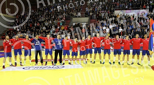 The second leg of senior national team of Serbia and Romania for the World Championship in Croatia 2018.Revans utakmica seniorskih reprezentacija Srbije i Rumunije za Svetsko prvenstvo u Hrvatskoj 2018.