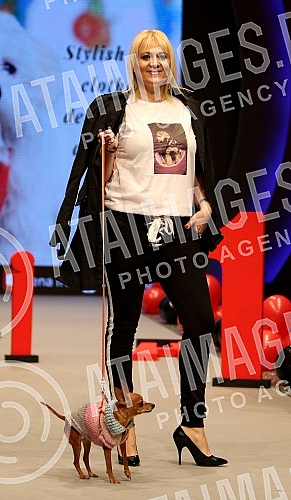 Fashion show for dogs by Irena Atanaskovic Hrnjak (IHA) held at the Belexpo Center.Modna revija za pse by Irena Atanaskovic Hrnjak (IHA) odrzana u Belexpo centru.