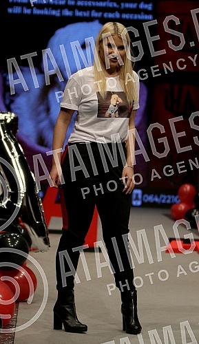 Fashion show for dogs by Irena Atanaskovic Hrnjak (IHA) held at the Belexpo Center.Modna revija za pse by Irena Atanaskovic Hrnjak (IHA) odrzana u Belexpo centru.