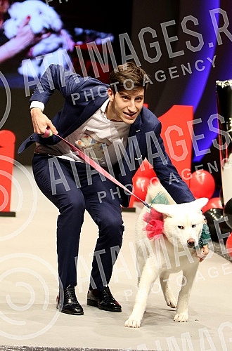 Fashion show for dogs by Irena Atanaskovic Hrnjak (IHA) held at the Belexpo Center.Modna revija za pse by Irena Atanaskovic Hrnjak (IHA) odrzana u Belexpo centru.