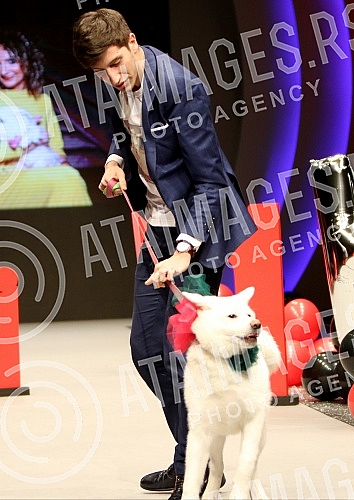 Fashion show for dogs by Irena Atanaskovic Hrnjak (IHA) held at the Belexpo Center.Modna revija za pse by Irena Atanaskovic Hrnjak (IHA) odrzana u Belexpo centru.
