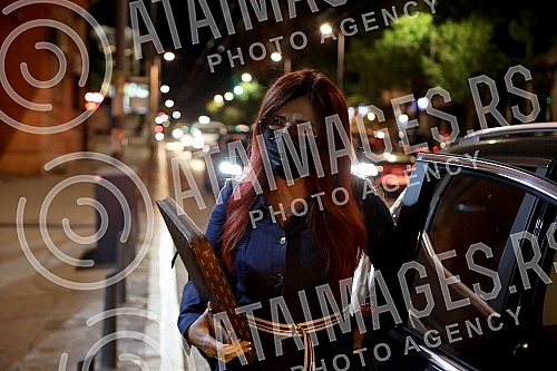 The president of the Belgrade municipality of Palilula and the official of the SNS, Aleksandar Jovicic, was arrested tonight on suspicion that he was connected with the execution of illegal construction works on the territory of the municipality of P