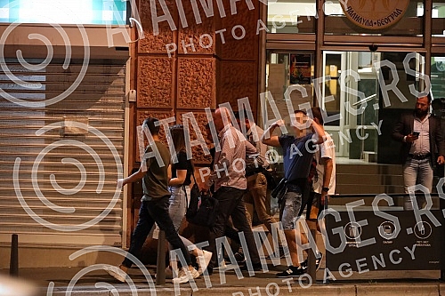 The president of the Belgrade municipality of Palilula and the official of the SNS, Aleksandar Jovicic, was arrested tonight on suspicion that he was connected with the execution of illegal construction works on the territory of the municipality of P