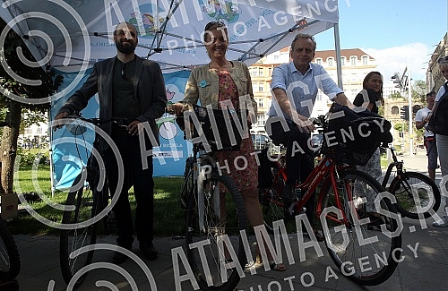 Cycling matinees on the occasion of International Cyclists' Day.Biciklisticki matine povodom Medjunarodnog dana biciklista.