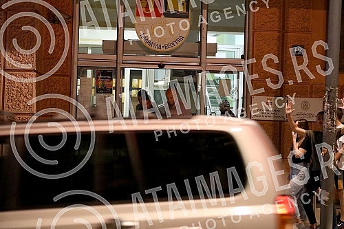 The president of the Belgrade municipality of Palilula and the official of the SNS, Aleksandar Jovicic, was arrested tonight on suspicion that he was connected with the execution of illegal construction works on the territory of the municipality of P