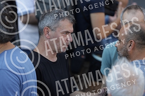 In front of the House of the National Assembly, a protest of several non-governmental organizations began, entitled 