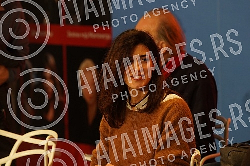 A press conference was held in the foyer of the Belgrade Drama Theater on the occasion of the presentation of nine new projects that will be implemented in 2022 in BDP.U foajeu Beogradskog dramskog pozorista odrzana je konferencija za medije povodo