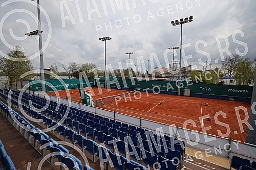 A tour of the Novak Tennis Center, where preparations are underway for the SERBIA OPEN 2022 tournament.Obilazak terena Teniskog centra Novak na kome teku pripreme za turnir SERBIA OPEN 2022.