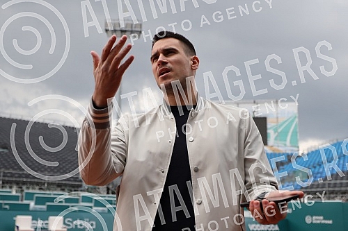 A tour of the Novak Tennis Center, where preparations are underway for the SERBIA OPEN 2022 tournament.Obilazak terena Teniskog centra Novak na kome teku pripreme za turnir SERBIA OPEN 2022.