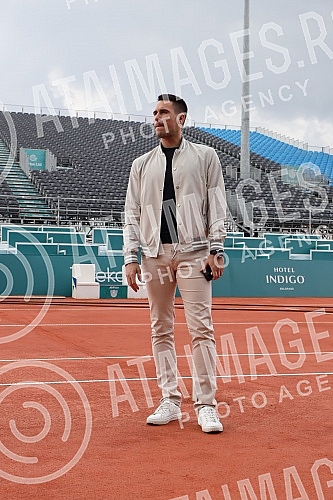 A tour of the Novak Tennis Center, where preparations are underway for the SERBIA OPEN 2022 tournament.Obilazak terena Teniskog centra Novak na kome teku pripreme za turnir SERBIA OPEN 2022.