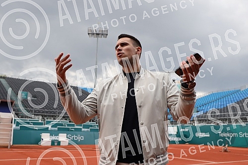 A tour of the Novak Tennis Center, where preparations are underway for the SERBIA OPEN 2022 tournament.Obilazak terena Teniskog centra Novak na kome teku pripreme za turnir SERBIA OPEN 2022.