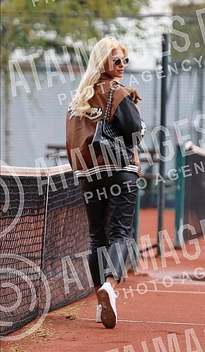 A tour of the Novak Tennis Center, where preparations are underway for the SERBIA OPEN 2022 tournament.Obilazak terena Teniskog centra Novak na kome teku pripreme za turnir SERBIA OPEN 2022.