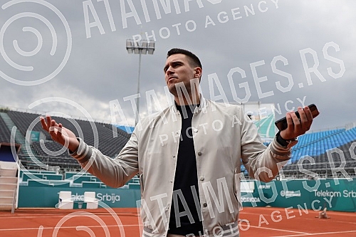 A tour of the Novak Tennis Center, where preparations are underway for the SERBIA OPEN 2022 tournament.Obilazak terena Teniskog centra Novak na kome teku pripreme za turnir SERBIA OPEN 2022.