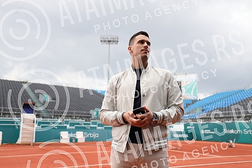 A tour of the Novak Tennis Center, where preparations are underway for the SERBIA OPEN 2022 tournament.Obilazak terena Teniskog centra Novak na kome teku pripreme za turnir SERBIA OPEN 2022.