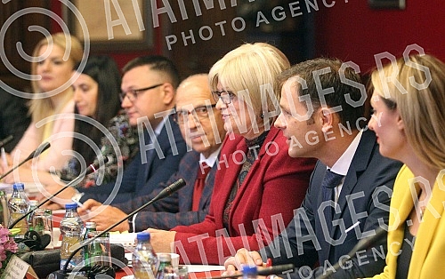 Meeting of representatives of the National Bank of Serbia and the IMF.Sastanak predstavnika Narodne banke Srbije i MMF.