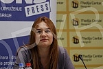 The Dusan Bogavac award ceremony was held in the Media Center.Svecana dodele nagrade Dusan Bogavac odrzana je u Medija centru.