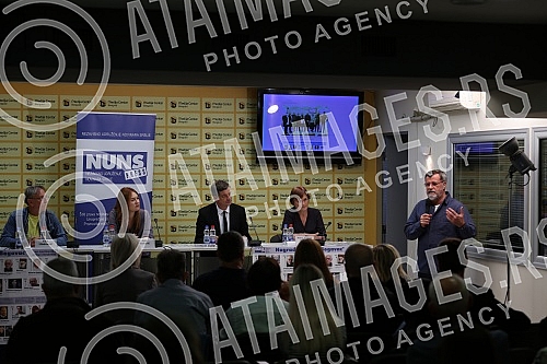 The Dusan Bogavac award ceremony was held in the Media Center.Svecana dodele nagrade Dusan Bogavac odrzana je u Medija centru.