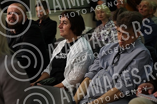 The Dusan Bogavac award ceremony was held in the Media Center.Svecana dodele nagrade Dusan Bogavac odrzana je u Medija centru.