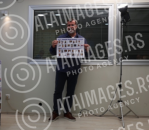 The Dusan Bogavac award ceremony was held in the Media Center.Svecana dodele nagrade Dusan Bogavac odrzana je u Medija centru.
