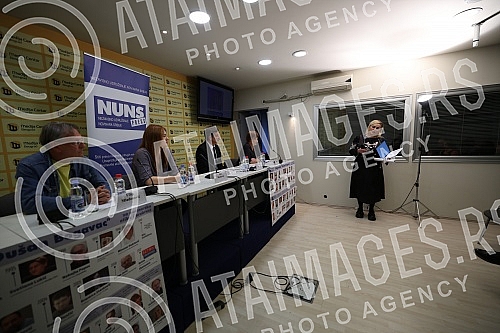 The Dusan Bogavac award ceremony was held in the Media Center.Svecana dodele nagrade Dusan Bogavac odrzana je u Medija centru.