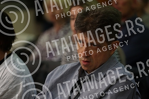 The Dusan Bogavac award ceremony was held in the Media Center.Svecana dodele nagrade Dusan Bogavac odrzana je u Medija centru.