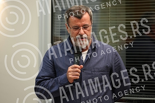 The Dusan Bogavac award ceremony was held in the Media Center.Svecana dodele nagrade Dusan Bogavac odrzana je u Medija centru.