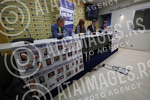 The Dusan Bogavac award ceremony was held in the Media Center.Svecana dodele nagrade Dusan Bogavac odrzana je u Medija centru.
