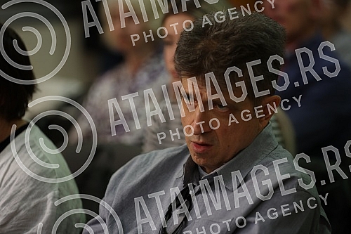 The Dusan Bogavac award ceremony was held in the Media Center.Svecana dodele nagrade Dusan Bogavac odrzana je u Medija centru.