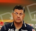 Press conference of Vladan Milojevic, coach of the FC Red Star before the match of the first round of Europa League (Group H) against BATE Borisov.Pres konferencija Vladana Milojevica, trenera Fudbalskog kluba Crvena zvezda pred utakmicu prvog kola 