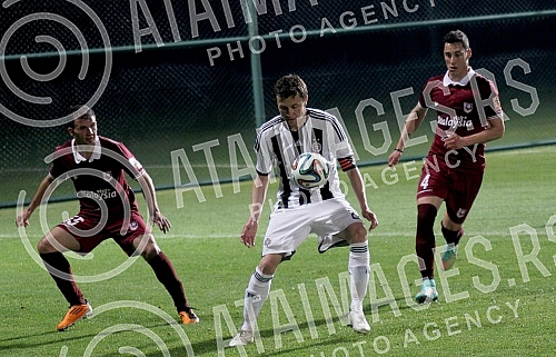 Prijateljska, pripremna, utakmica FK Parizan i FK Sarajevo odigrana na ternu hotela Mirikl (Miracla) u Antaliji (Antalya)