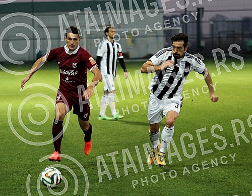 Prijateljska, pripremna, utakmica FK Parizan i FK Sarajevo odigrana na ternu hotela Mirikl (Miracla) u Antaliji (Antalya)