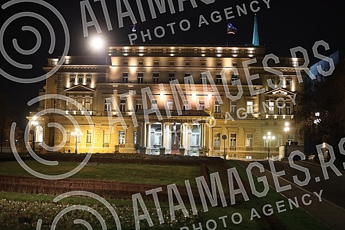 The City Assembly of Belgrade, capital of Serbia, former 
