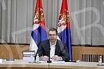 A session of the National Security Council chaired by the President of the Republic of Serbia, Aleksandar Vucic, has begun at the Palace of Serbia.U Palati Srbija pocela sednica Saveta za nacionalnu bezbednost kojom predsedava predsednik Republike 
