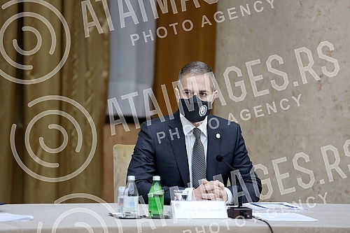 A session of the National Security Council chaired by the President of the Republic of Serbia, Aleksandar Vucic, has begun at the Palace of Serbia.U Palati Srbija pocela sednica Saveta za nacionalnu bezbednost kojom predsedava predsednik Republike 