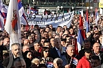 A rally was held in Banja Luka under the slogan Sloboda, initiated by the RS Veterans' Organization, and the reason for the gathering is the decision of the High Representative Christian Schmidt to suspend the Law on Immovable Property for the Functi