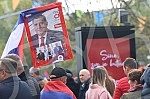 A rally was held in Banja Luka under the slogan Sloboda, initiated by the RS Veterans' Organization, and the reason for the gathering is the decision of the High Representative Christian Schmidt to suspend the Law on Immovable Property for the Functi