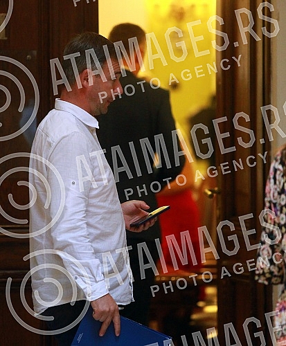 The President of the National Assembly of the Republic of Serbia, Ivica Dacic, held a meeting with the authorized representatives of the declared lists in order to prepare the First Session of the National Assembly in the Thirteenth Convocation.Pr