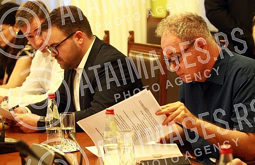 The President of the National Assembly of the Republic of Serbia, Ivica Dacic, held a meeting with the authorized representatives of the declared lists in order to prepare the First Session of the National Assembly in the Thirteenth Convocation.Pr