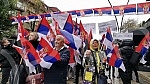 In the northern part of Kosovska Mitrovica, a large national gathering of Serbs from the north of Kosovo and Metekohija began at noon, after the withdrawal from all Kosovo institutions.U severnom delu Kosovske Mitrovice  u podne je poceo veliki nar