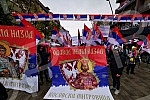 In the northern part of Kosovska Mitrovica, a large national gathering of Serbs from the north of Kosovo and Metekohija began at noon, after the withdrawal from all Kosovo institutions.U severnom delu Kosovske Mitrovice  u podne je poceo veliki nar