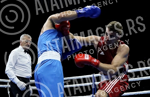 The Final of 60th boxing tournament Golden Glove held in Kombank arena.Finale 60. bokserskog turnira Zlatna rukavica odrzana u Kombank areni.